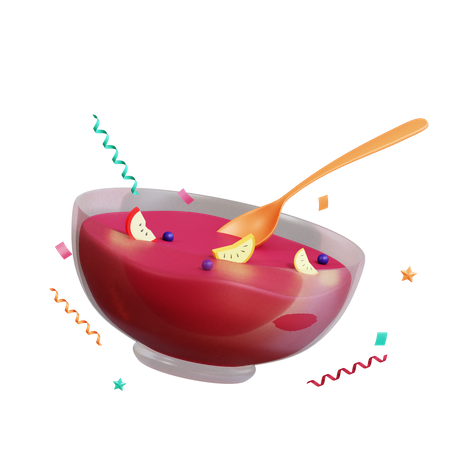 Ponche de frutas  3D Icon
