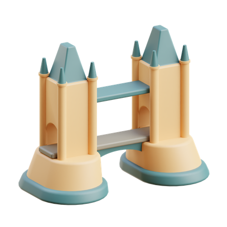 Le pont de Londres  3D Icon