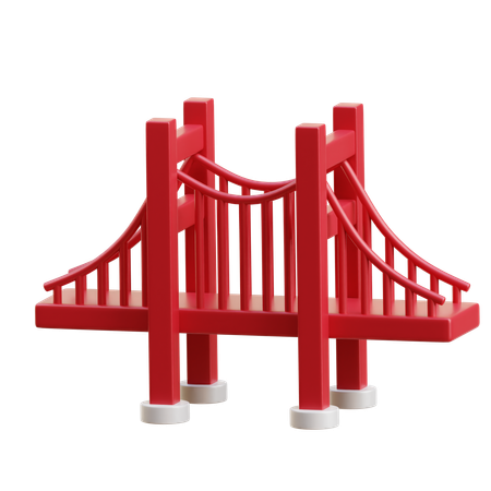 Le pont du Golden Gate  3D Icon