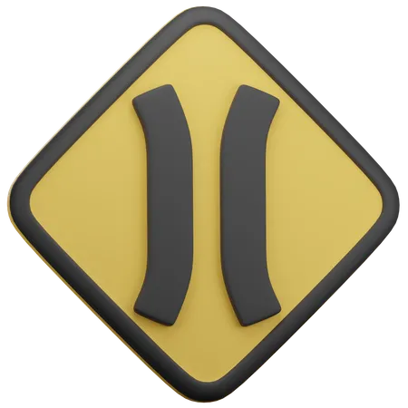 Pont étroit  3D Icon