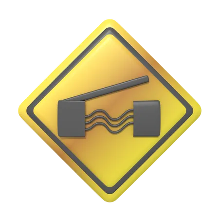 Pont levant  3D Icon