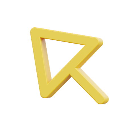 Ponteiro  3D Icon