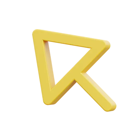 Ponteiro  3D Icon