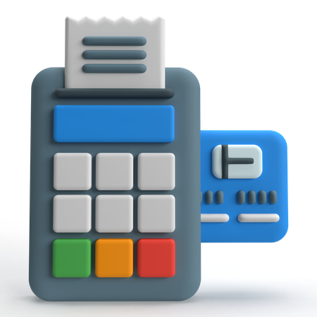 Ponto de venda  3D Icon