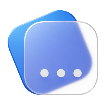 Pontos triplos  3D Icon