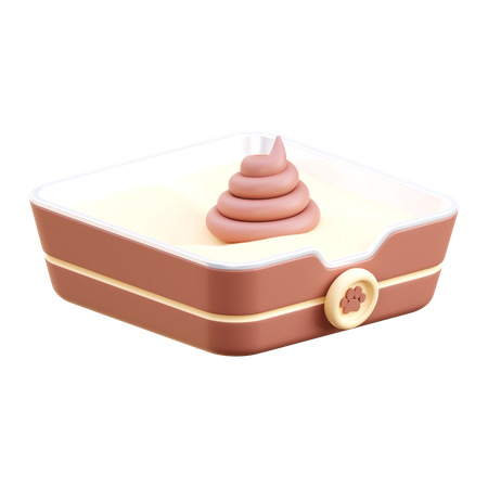 Poo Box  3D Icon