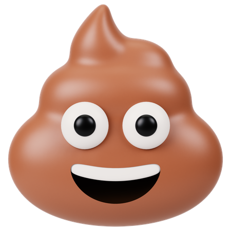 Poo emoji  3D Icon