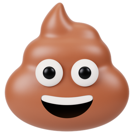 Poo Emoji  3D Icon