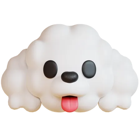 Poodle  3D Icon