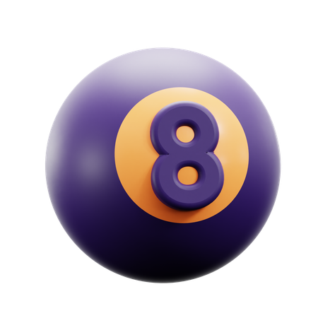 Pool Ball  3D Icon
