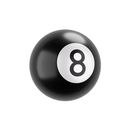 Pool Ball  3D Illustration