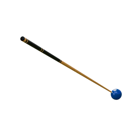 Pool Ball And Stick  3D Icon