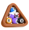 Pool Ball Triangle Rack