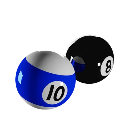 Pool Balls  3D Icon