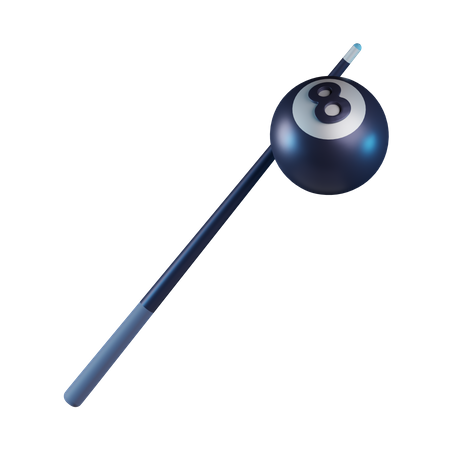 Pool Stick  3D Icon