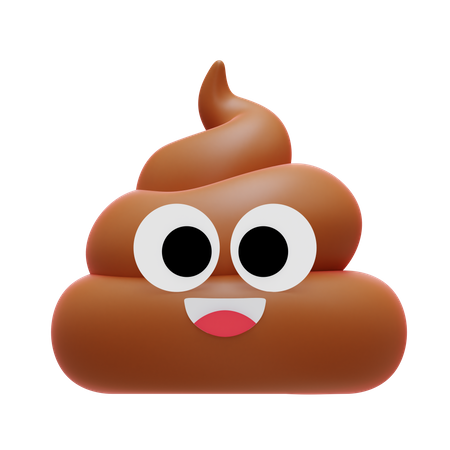 Poop  3D Icon