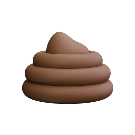 Poop  3D Icon