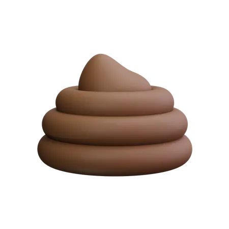 Poop  3D Icon