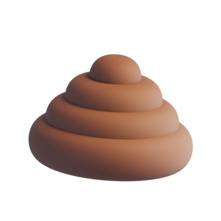 Poop  3D Icon
