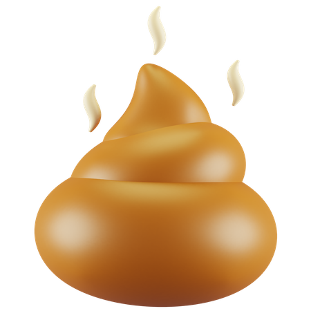 Poop  3D Icon