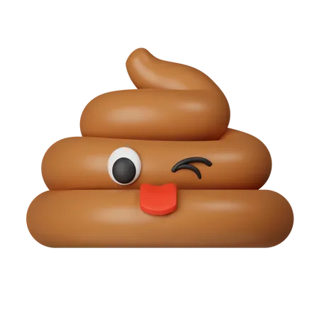 Poop  3D Icon