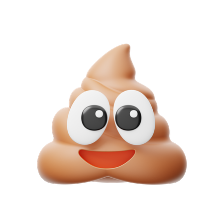 Poop  3D Icon