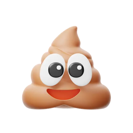 Poop  3D Icon