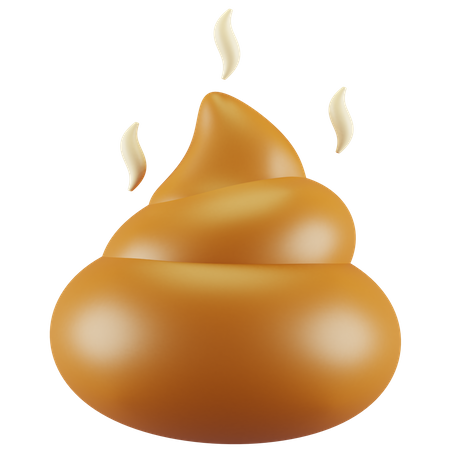 Poop  3D Icon