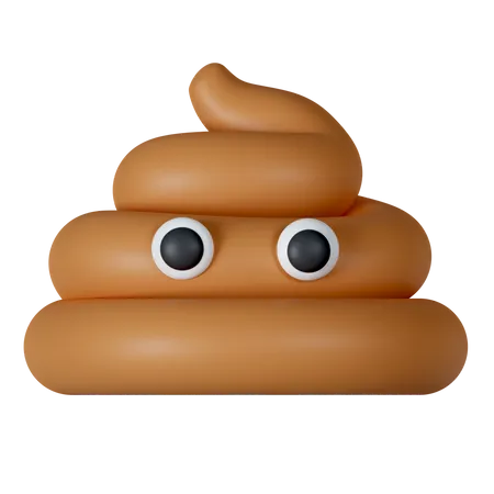 Poop Brown  3D Icon