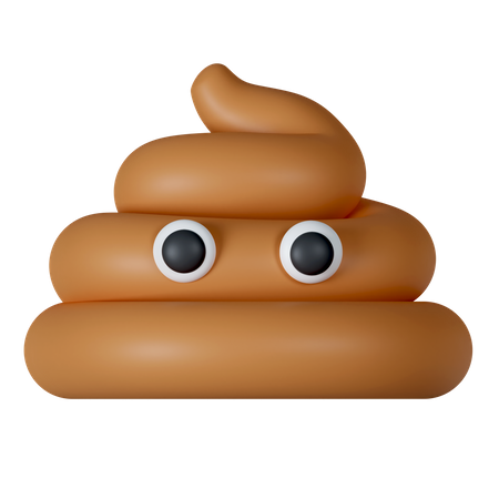 Poop Brown  3D Icon
