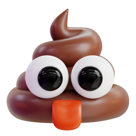 Poop Emoji  3D Icon