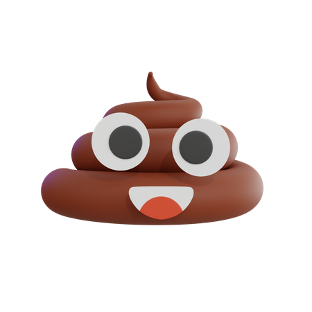 Poop Emoji  3D Icon