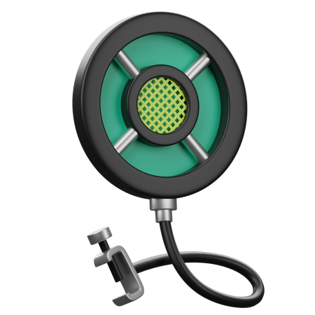 Pop-Filter  3D Icon