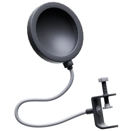 Pop Filter  3D Icon
