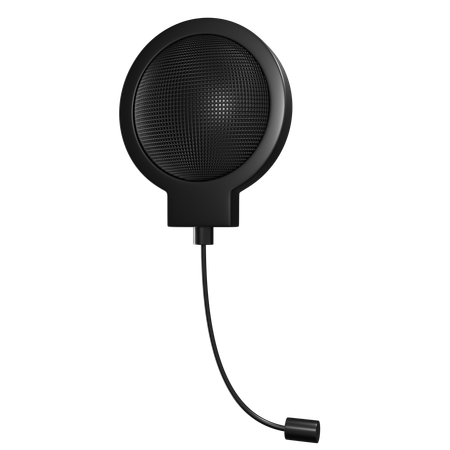 Pop Filter  3D Icon