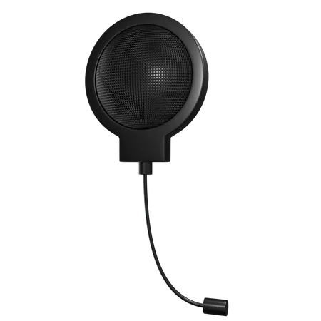 Pop Filter  3D Icon