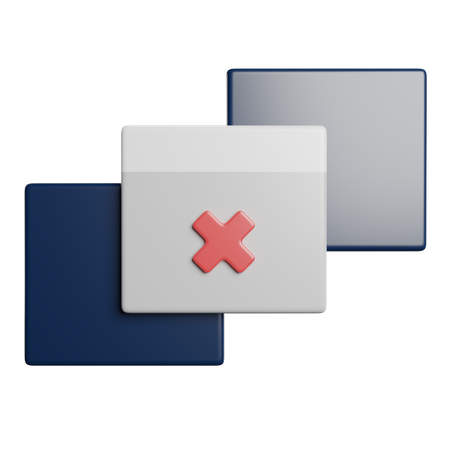 ポップアップ  3D Icon