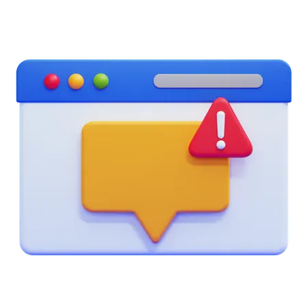 Pop Up  3D Icon