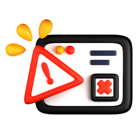 Pop Up  3D Icon