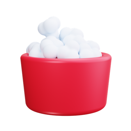 Popcorn bucket  3D Icon