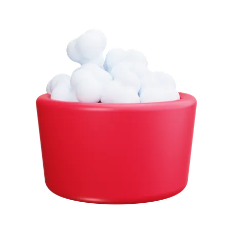 Popcorn bucket  3D Icon