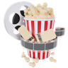 3ds of popcorn bucket