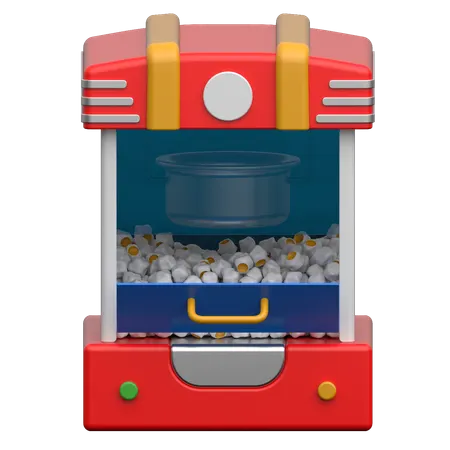 Popcorn Machine  3D Icon