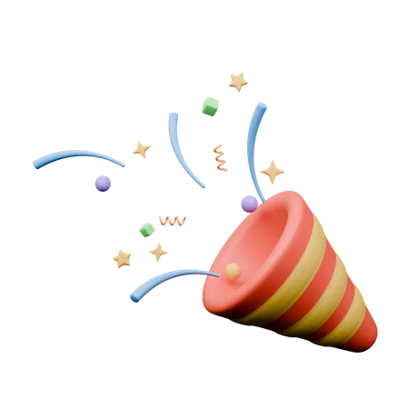 Pirulitos de ano novo  3D Icon