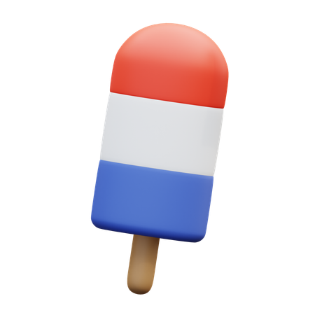アイスキャンデー  3D Icon