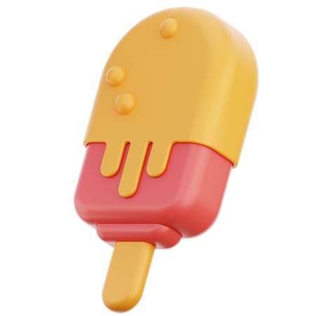 Popsicle  3D Icon