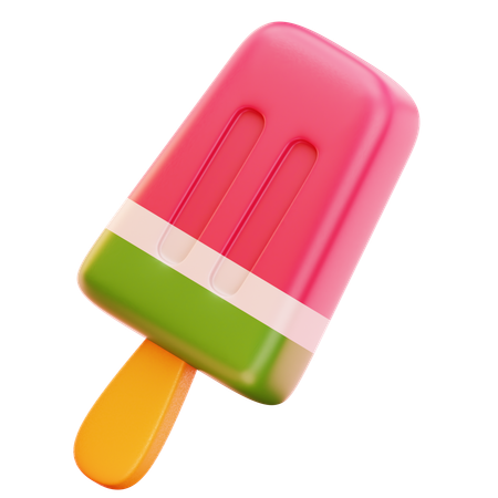 Popsicle  3D Icon