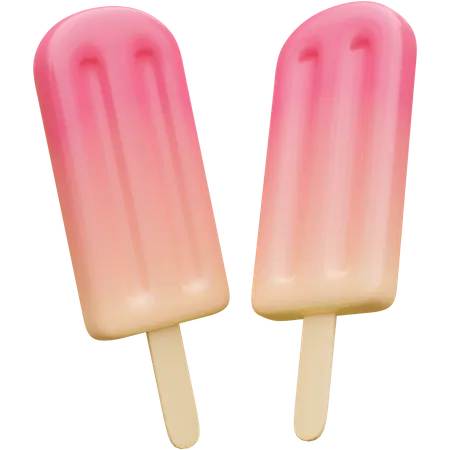 Popsicle  3D Icon