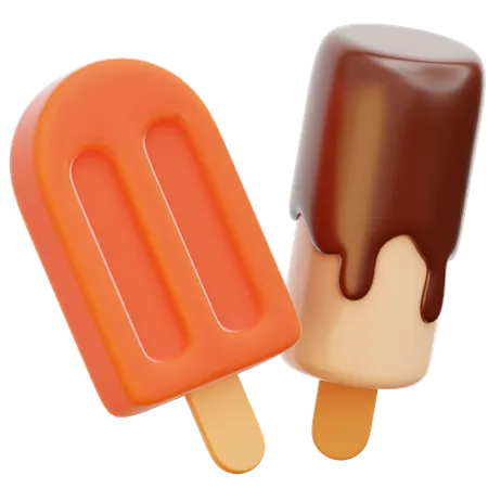 Popsicle  3D Icon