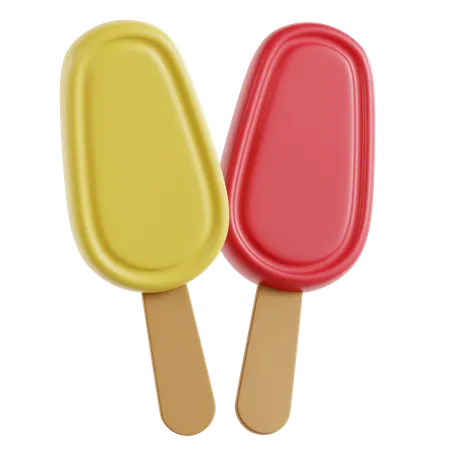 Popsicle  3D Icon